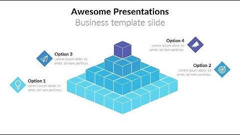 animated cube process slide in powerpoint (Part 3) . Powerpoint tricks