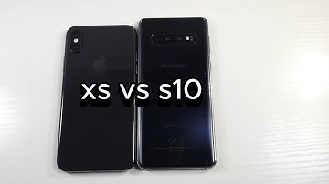 IPhone XS VS S10 Speed Test In 2025!
