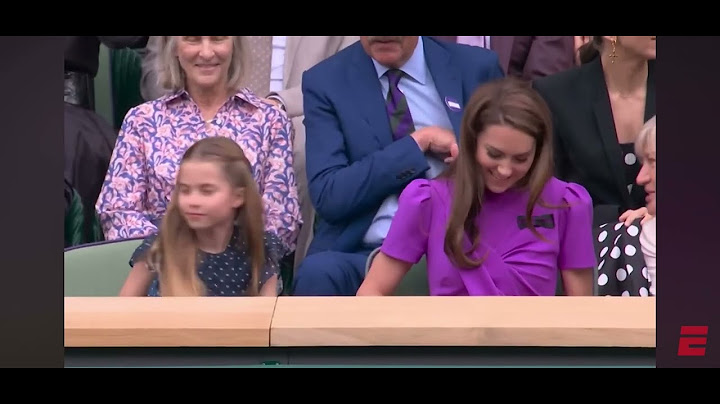 Kate Middleton greeted by standing ovation at Centre Court | Wimbledon on ESPN