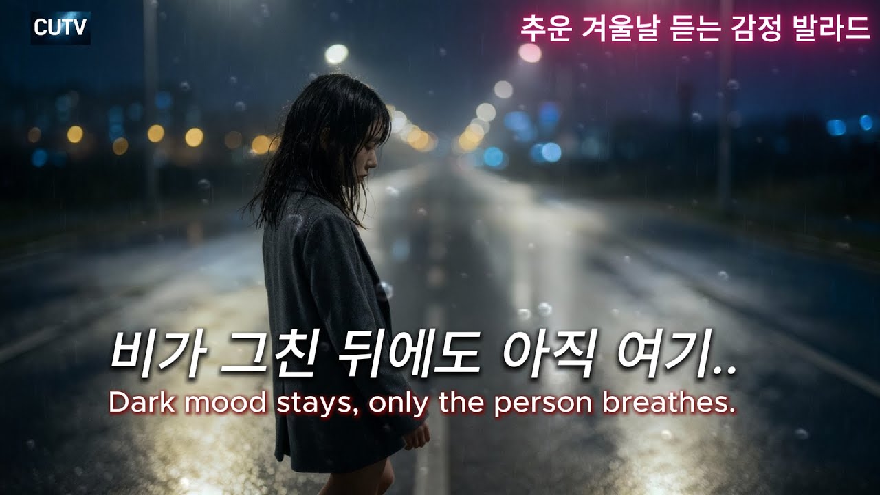 여친하고  둘이 들으면, 한 명은 무너집니다...-추운 겨울날 듣는 감정 무드