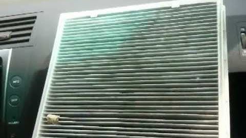 How-to Change Cabin Air Filter Lexus GS (1st Put AC on Re-Circulate)