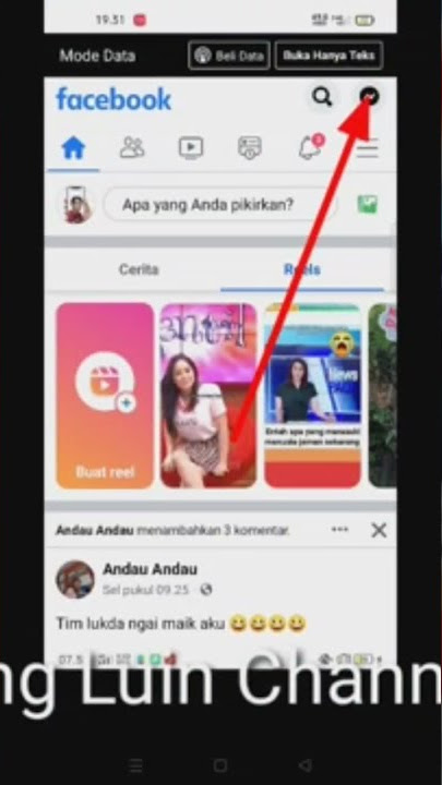 Cara melihat Inbox atau pesan orang yang tidak berteman dengan kita di Facebook