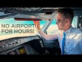 3 hours away from the next emergency airport  day in the life of an airline pilot