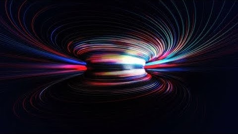 Fast Light Streaks Data Flow Chamber Rotating Seamless Loop | Motion Graphics - Videohive template