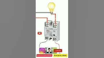 SSR Controlling Connection #electricalwork #electricalwork9100 #trending #ssr