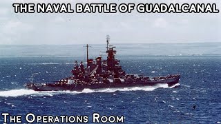 The Naval Battle of Guadalcanal 1942  Animated