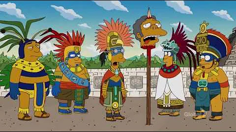 The Simpsons Mayan Calendar Great Screw-Up