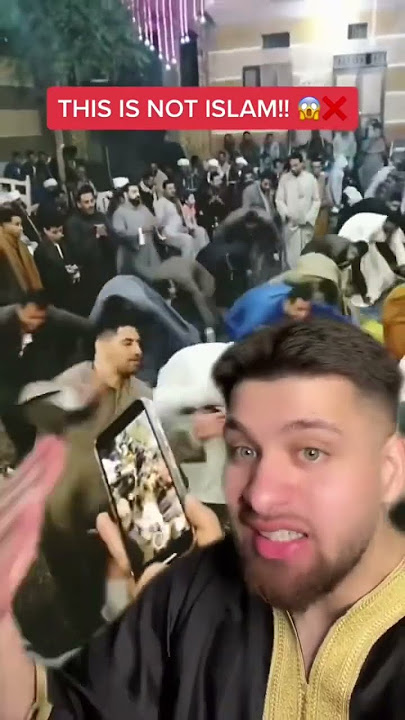 Tarian Sufi di Masjid!☪️😱 INI BUKAN ISLAM❌ #islam #muslim #masjid #haram #celana pendek