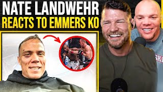 BISPING interviews NATE LANDWEHR: Jamall Emmers KO at UFC Atlantic City