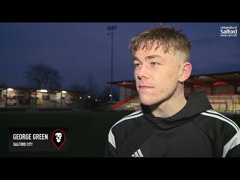 FC United 0-3 Salford City - George Green post-match interview