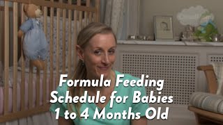 Formula Feeding Schedule for Babies 1 to 4 Months Old | Subt. ING\/ FR\/ ES\/ ZHO_CN | CloudMom