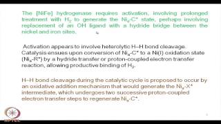 Mod-18 Lec-18 Nickel Enzymes - II