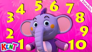 Aprender Numeros | Canciones Infantiles | Kent el Elefante