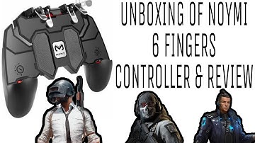 Unboxing and Review Of 6 Fingers NOYMI AK-66 Controller For Mobile  | Samarth Kalal |