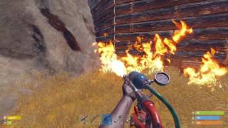 EASY FLAMETHROWER RAID | Rust
