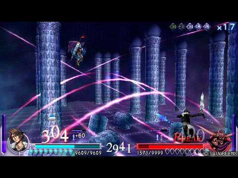 DISSIDIA FINAL FANTASY DFF LV100SQUALL VS LV105Garland