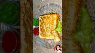 cheese chilli sandwich l No onion garlic recipe l cheesy sandwich l Bomaby sandwich l street style