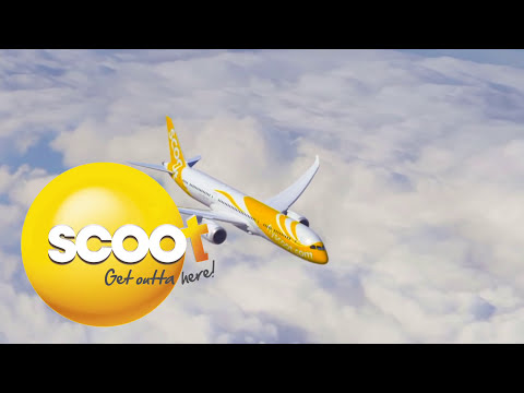 Scoot Airlines 787-9 Sydney to Singapore