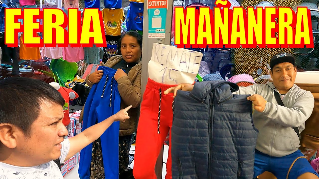 Feria mañanera GALERIA NARANJA(Point Caleta)ropa x mayor y menor Todo barato FABRICANTES La Victoria