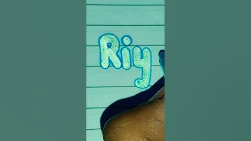 comment your name I am waiting #riya #thependream #calligraphy