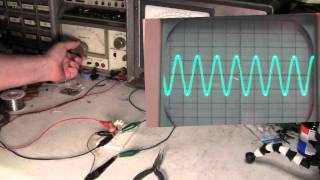 LC Resonance Oscilloscope Demo