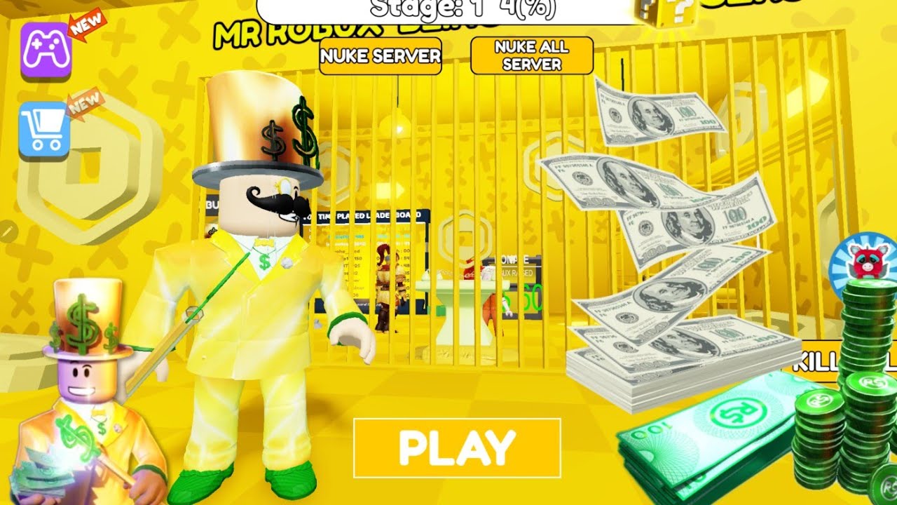 😱MR ROBUX BLING PRISON RUN OBBY FULL WAIKTHROUGH GAMEPLAY ROBLOX - YouTube