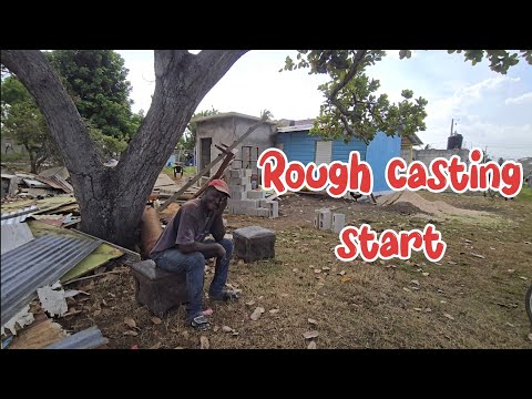 Decking drop and we start the rough casting