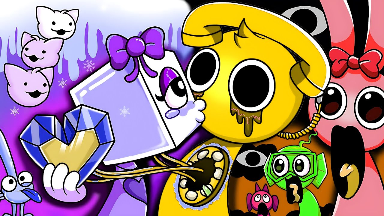 [SPRUNKI] JEVIN x TUNNER Join Squid Game 2! | Incredibox Sprunki ...