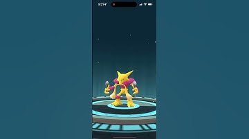 Evolving Shiny Kadabra Into Shiny Alakazam In Pokémon Go