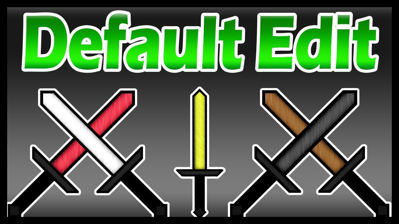 MINECRAFT PVP TEXTURE PACK - DEFAULT EDIT SENPAI PACK NO LAG 1.7.X/1.8 ...