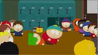 South Park Cartman farts in kyles mouth