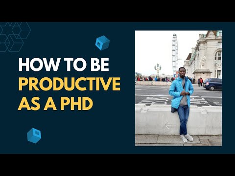 How I stay Productive as a PhD Candidate