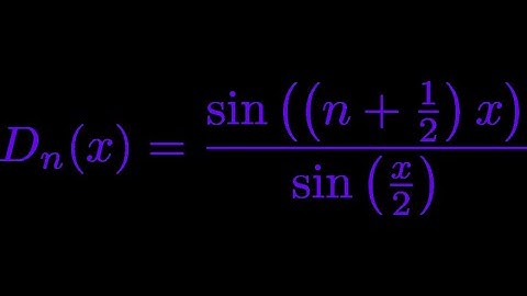Fourier series and Dirichlet kernel are not easy