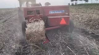 Sugarcane Ravandi Cutting Machine ||Sugarcane Baler Machine