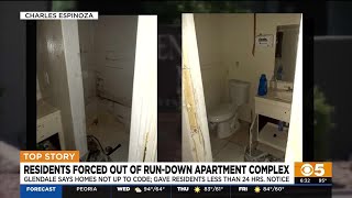 Residents forced out of run-down Glendale apartment complex