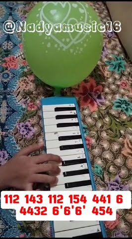 Selamat ulang tahun not pianika