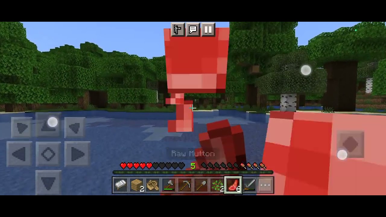 I found a village in Minecraft PE survival 2nd episode - YouTube