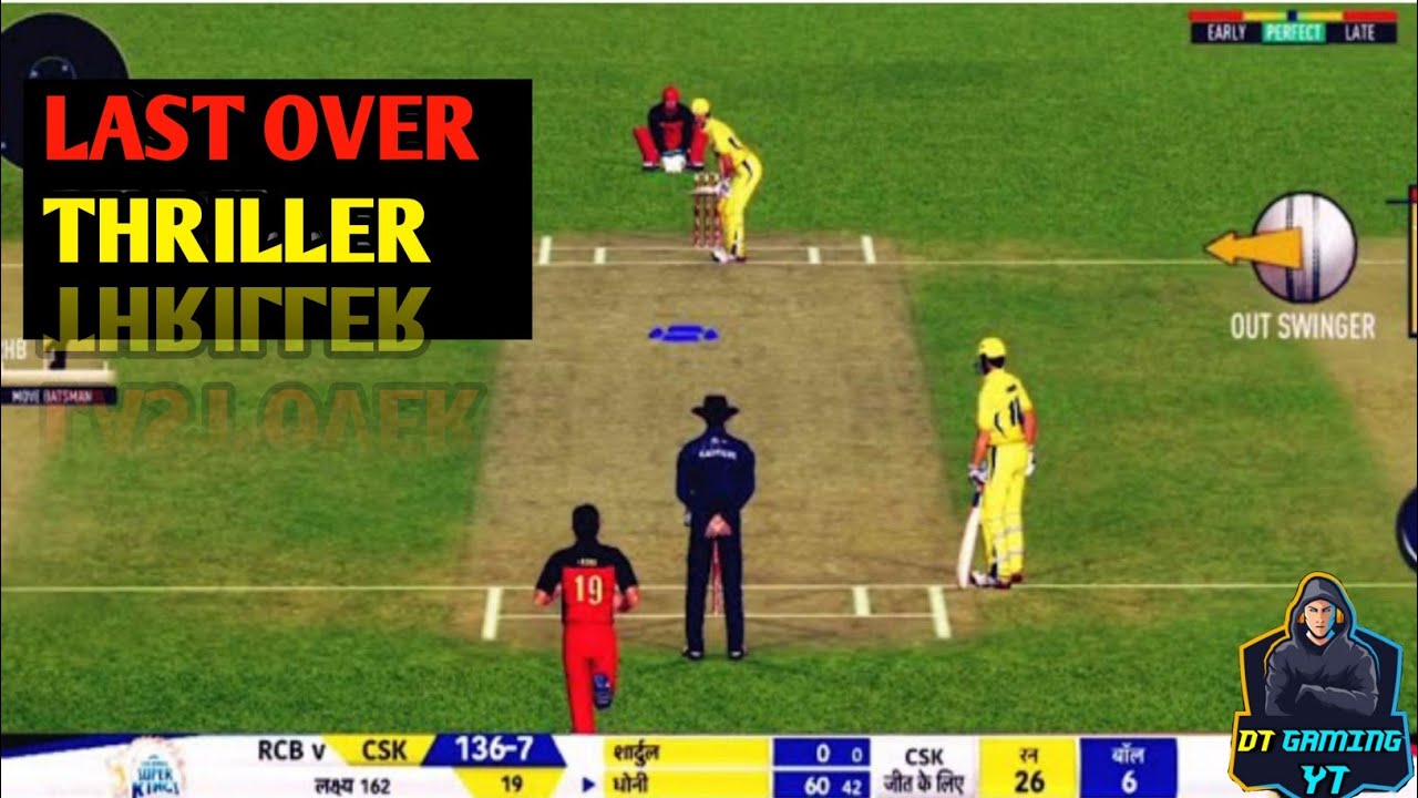 Last Over Thriller - CSK Vs RCB | Vivo IPL 19 | Real Cricket 20 - YouTube