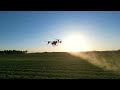 A new era of crop dusting morris ag airs agras t40 drone in action