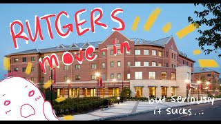 Moving into Rutgers!  Freshman Vlog