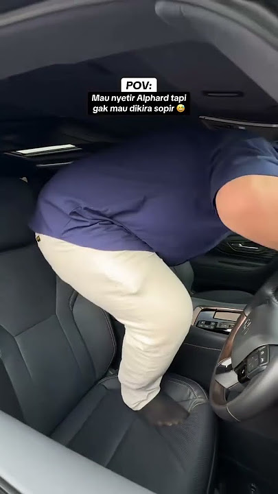 POV: mau nyetir Alphard baru tapi gak mau dikira sopir 🥲 More Info :📞 call : 088211567518