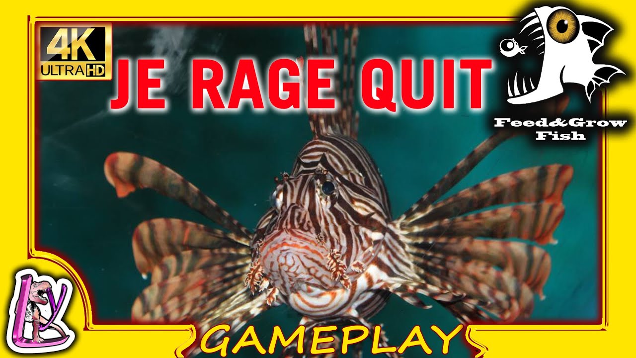 JE RAGE QUIT !! FISH FEED & GROW 4K60 | Gameplay FR - YouTube