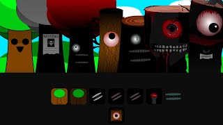 Every Mr. Tree From All Phase Singing Together Incredibox Sprunki Phase 1 - 8