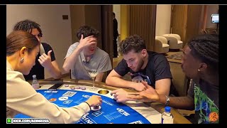 Adin Ross X XQC X Las Vegas THE MOST CRAZY BLACKJACK SESSION EVER! pt3.