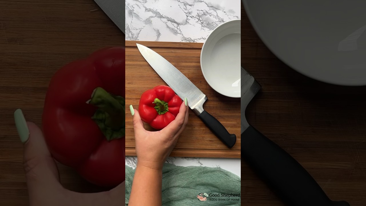 How to Dice a Bell Pepper