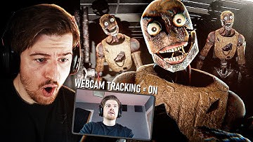 This game uses my webcam and if I BLINK, it COMES FOR ME.