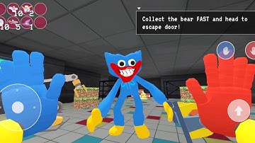 Real Huggy Wuggy Poppy Playtime Chapter 1 Escape Mobile Game - Last Update - Full Android Gameplay#6