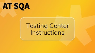 AT*SQA Testing Center Instructions for ISTQB Exams