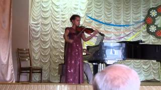 Paganini Violin Concerto No 3 p 2 Rakhmanina Alevtyna