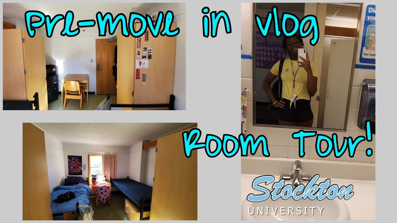 College Dorm Move InStockton University YouTube